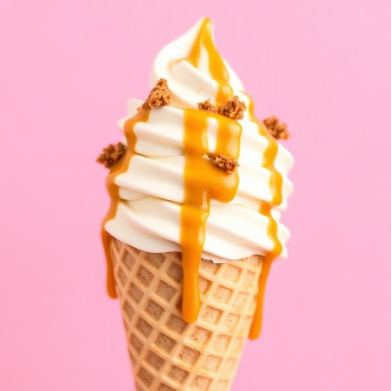 Caramel Crunch Cone