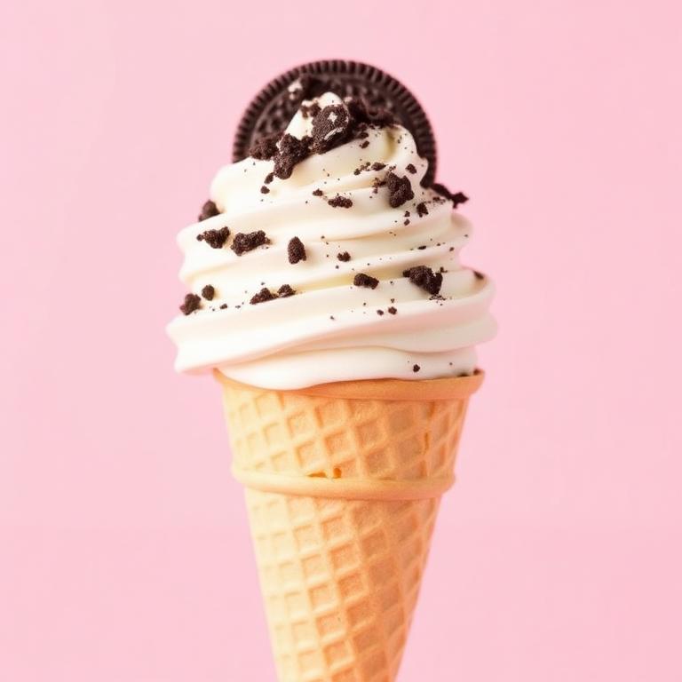 Oreo Crush Cone